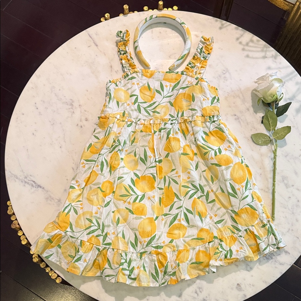 Cynthia Rowley Kids Dress - Yellow and Green Floral